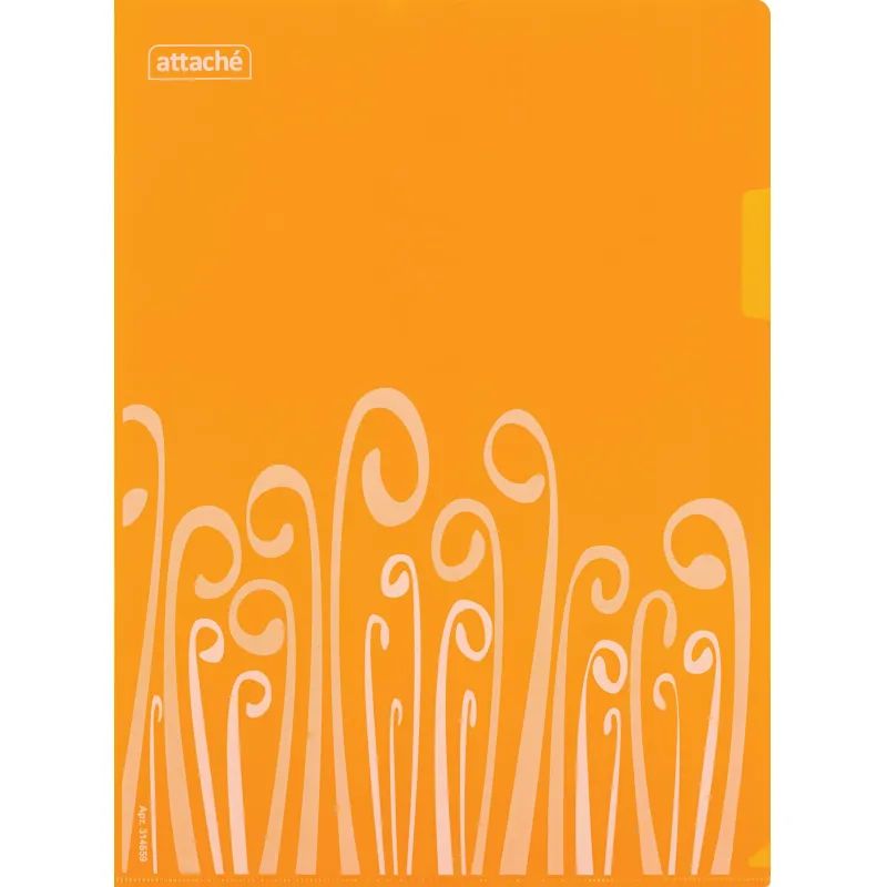 Папка уголок Attache Fantasy А4 в уп. 8шт/уп в асс.