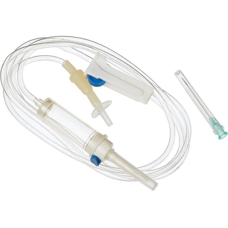 Система для в/в вливания инф.растворов (пластик. игла), KDM