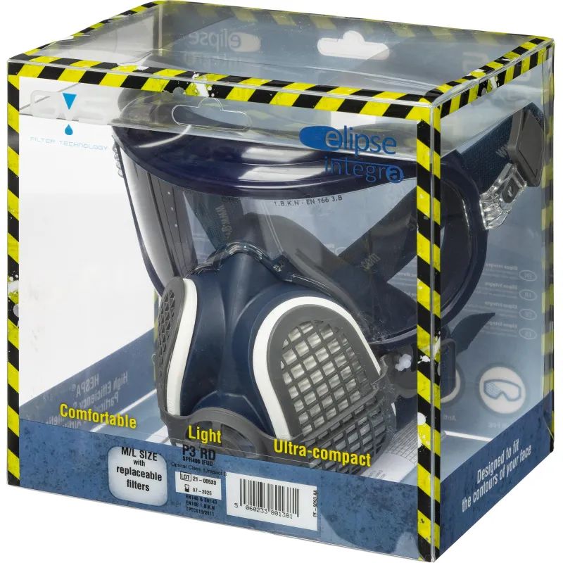 Полумаска с очками ELIPSE Integra P3 разм M/L средний/большой (SPR406IFUС)