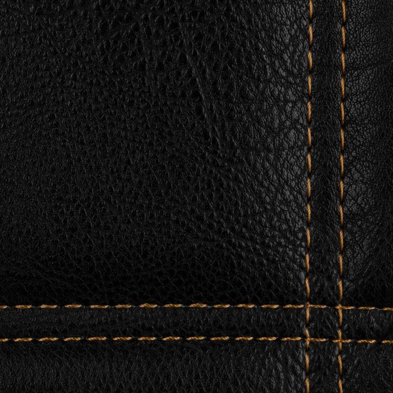 Папка адресная для счета с отстрочкой М.701 черная , кожзам