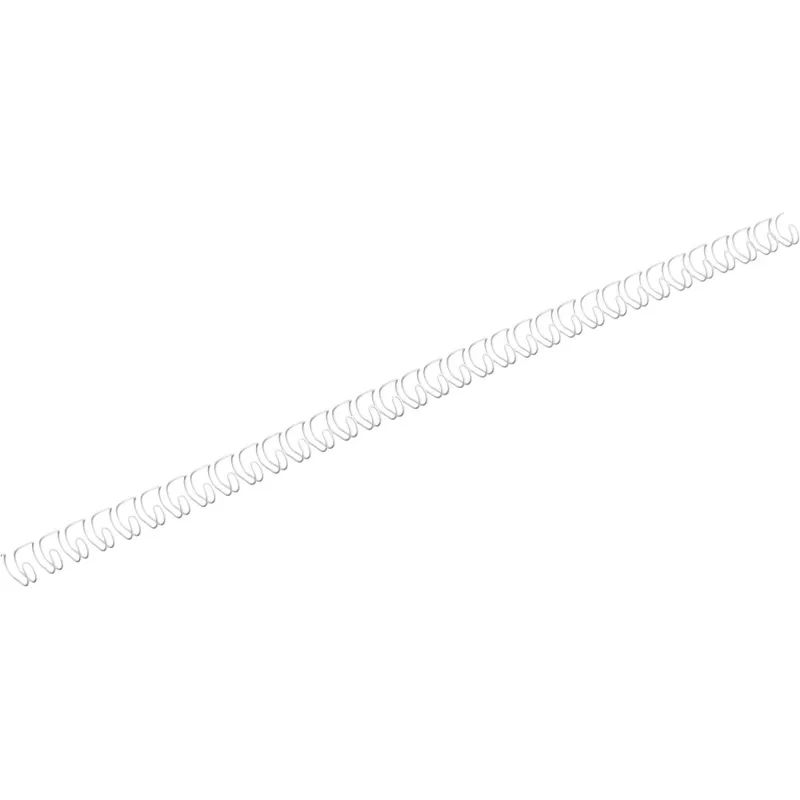 Пружины для переплета металлические Promega office 6,4мм белые 100шт/уп.