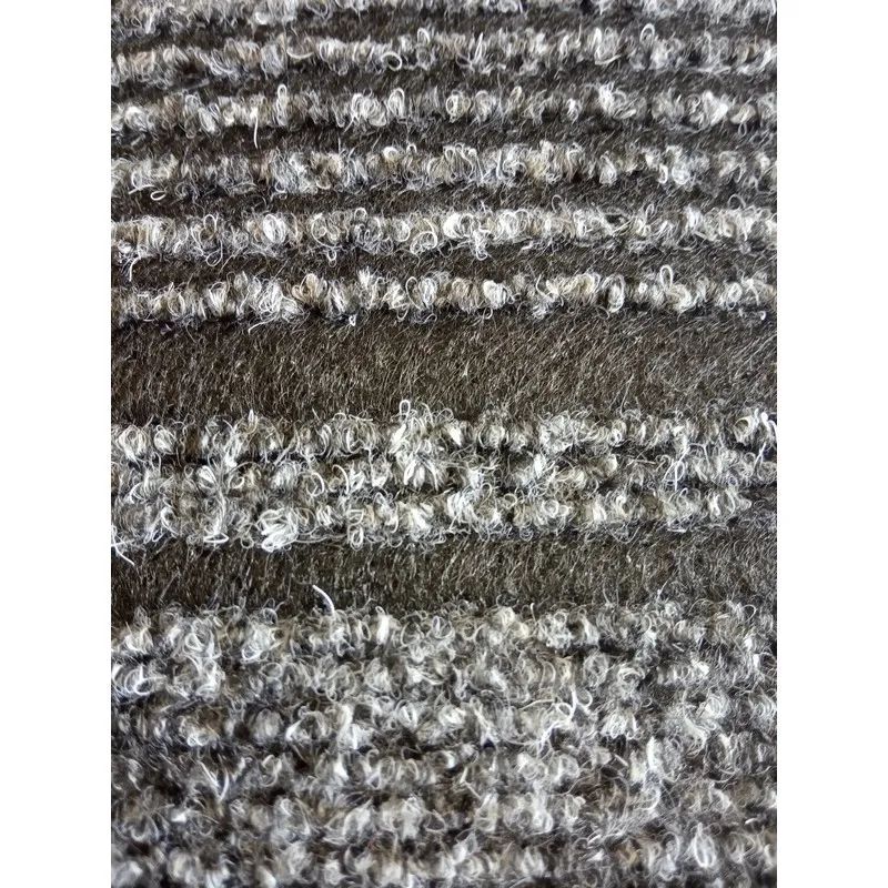 Коврик входной грязезащитный ворсовый дорожка 90x2000 см темн-сер-черн