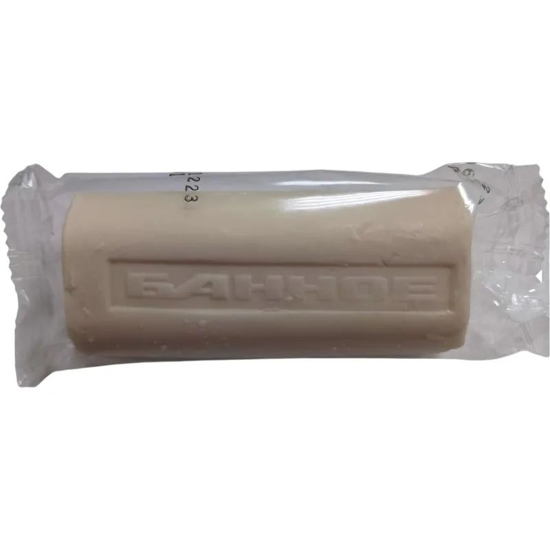 Мыло туалетное твёрдое Банное 100 гр. РМЗ в прозр.уп