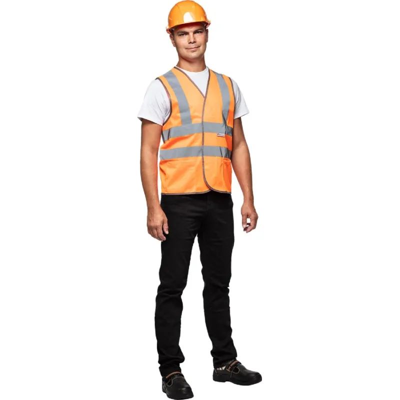 Жилет сигнальный Тип8Т, цв.оранж.(р.ХL/52-54)