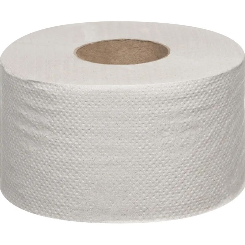 Бумага туалетная д/дисп 1сл сер втор 200ф 12рул/уп 0024А