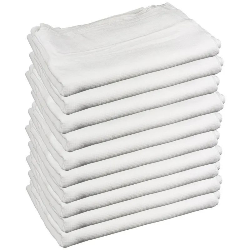 Полотенце вафельное отбеленное 45х70см 145г/м2 10 шт/уп