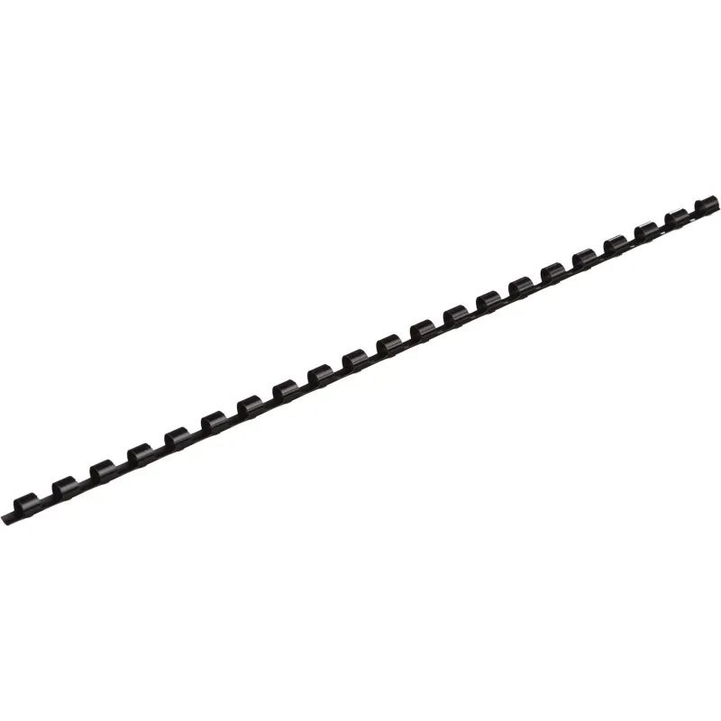 Пружины для переплета пластиковые Promega office 6мм черные 100шт/уп.