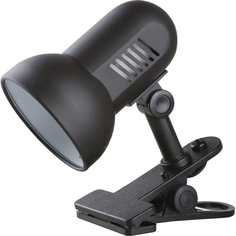 Светильник Camelion H-035 прищепка черный Е27 60W