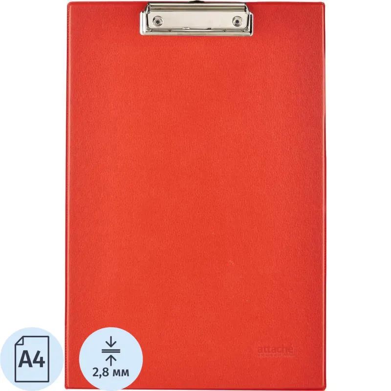 Папка-планшет  A4 красный Россия