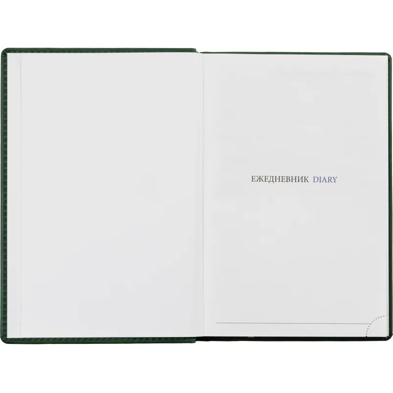 Ежедневник недатированный зеленый,А5,148х218,176л,ATTACHE Вива