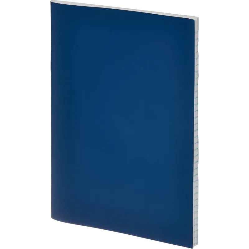 Тетрадь общая Attache 96л,лин,А4,скреп,обл.бумвин,цвет синий