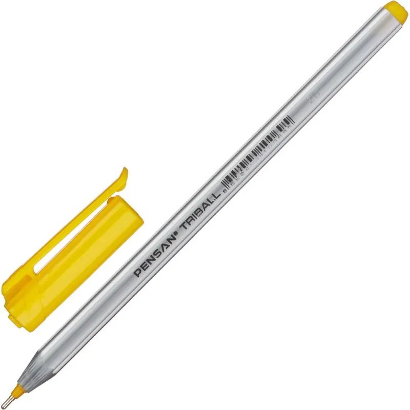 Набор шариковых ручек неавт. PENSAN TRIBALL набор8цв,1,0,масл,1003/PVC8