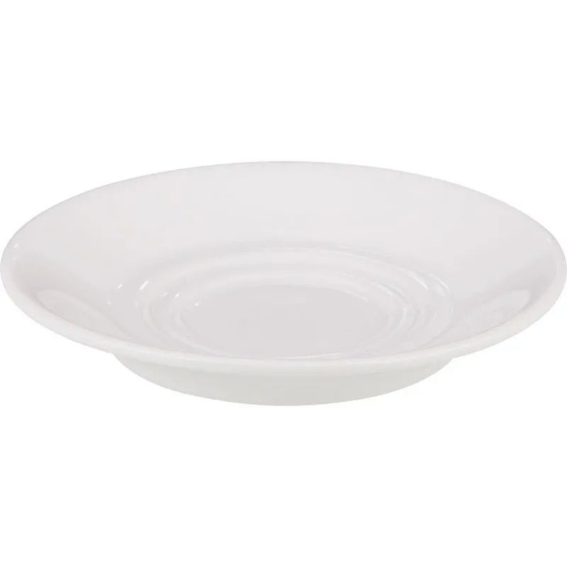 Чайная пара Экспресс белая, фарфор чашка 220мл блюдце d-14см (6С1628)