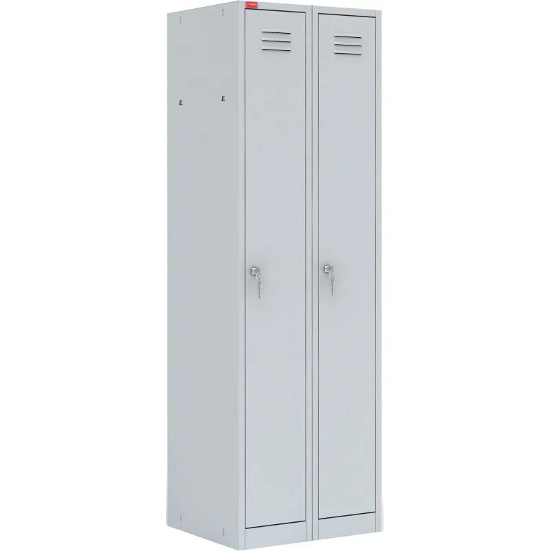 Шкаф для одежды металлический P_ШРМ22М 2 дв. 600х500х1860