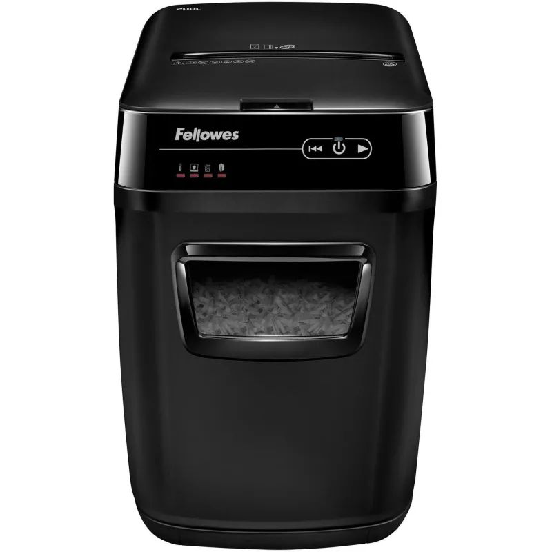 Шредер (уничтожитель) Fellowes AutoMax 200C, 4ур.секр., 12лист, 32л