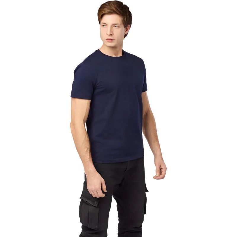 Футболка (160 г.) с кор.рукавом т.-син.(XXL)