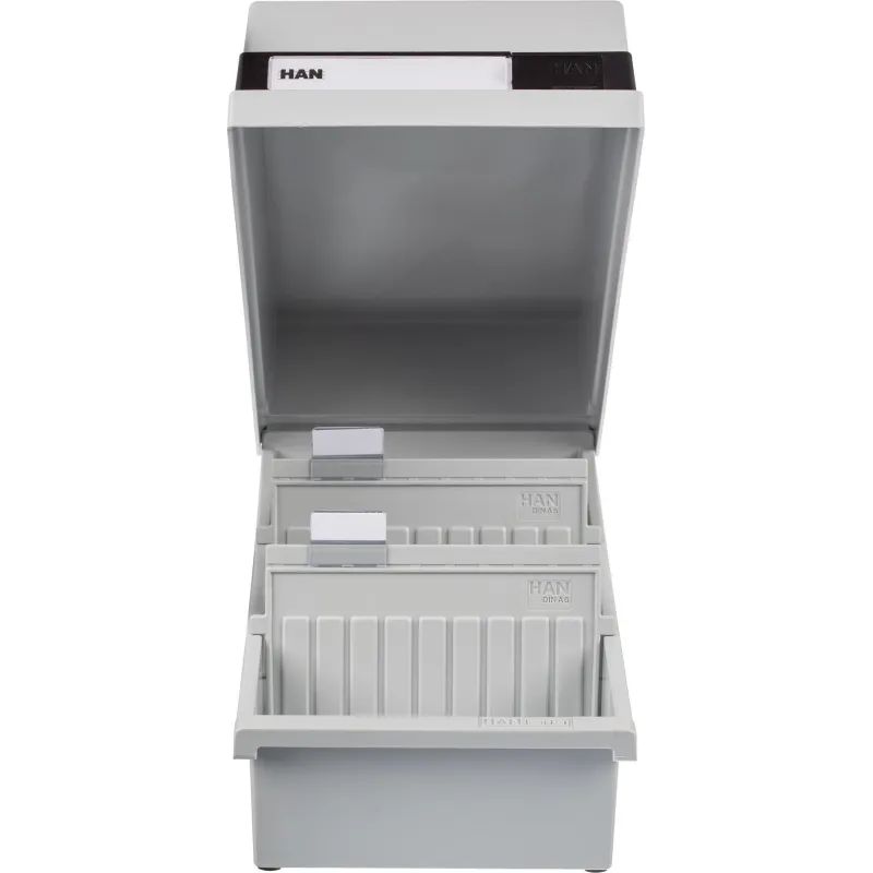 Картотека для карточек А6 на 1300шт HAN закрытая &#039;956/11