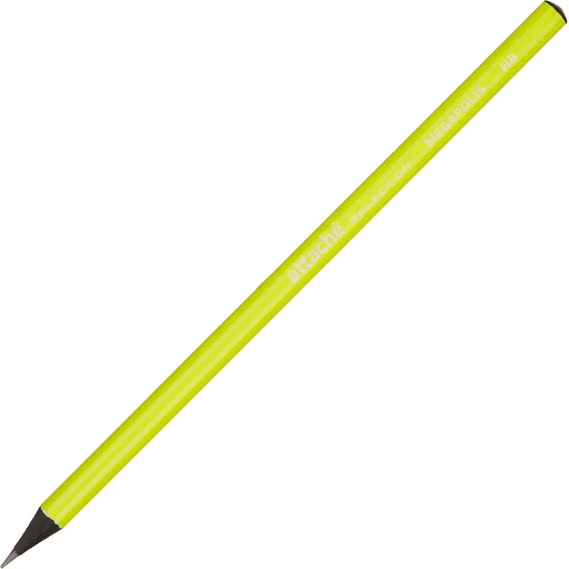 Карандаш чернографитный Attache selection Megapolis заточ. HB, б/ласт.