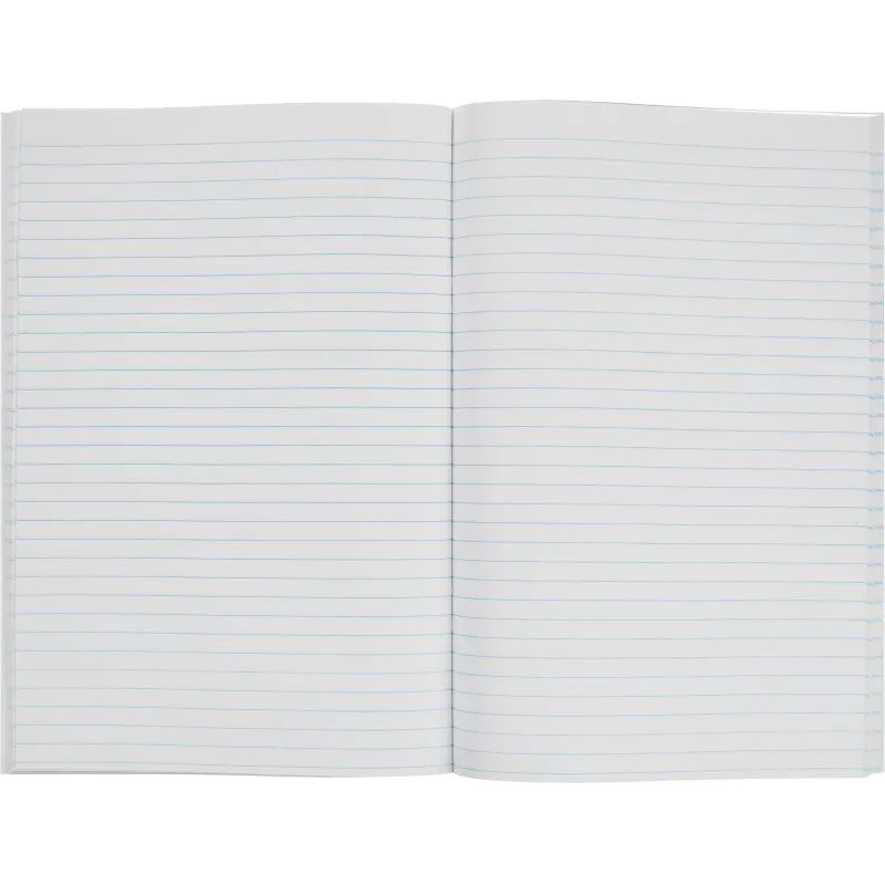 Тетрадь общая Attache 96л,лин,А4,скреп,обл.бумвин,цвет синий