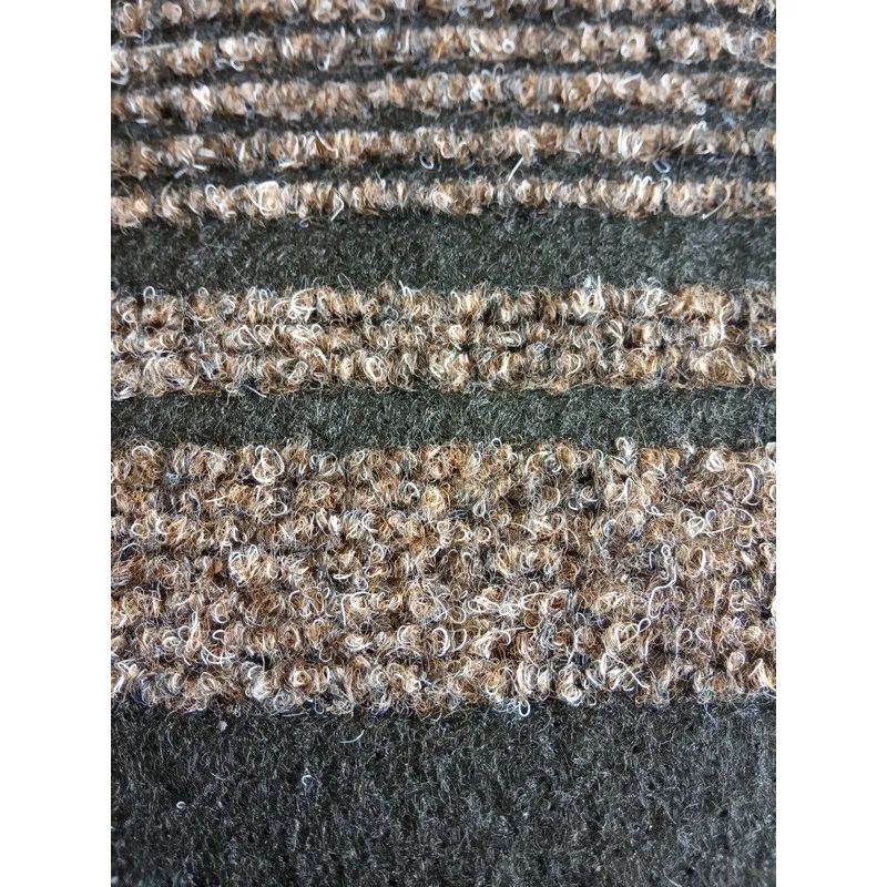 Коврик входной грязезащ ворс дорожка 90x1000см темно-корич-черн FL1000LA-08