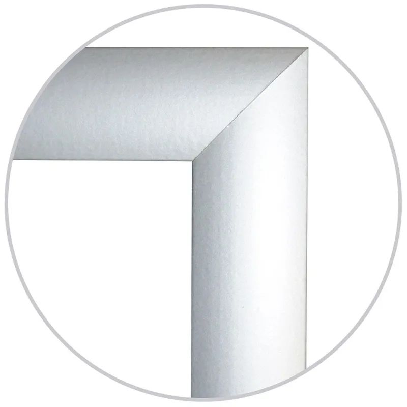 Зеркало KD_настенное Комус Мебель1801 СЕ-1, 644х436 серебро