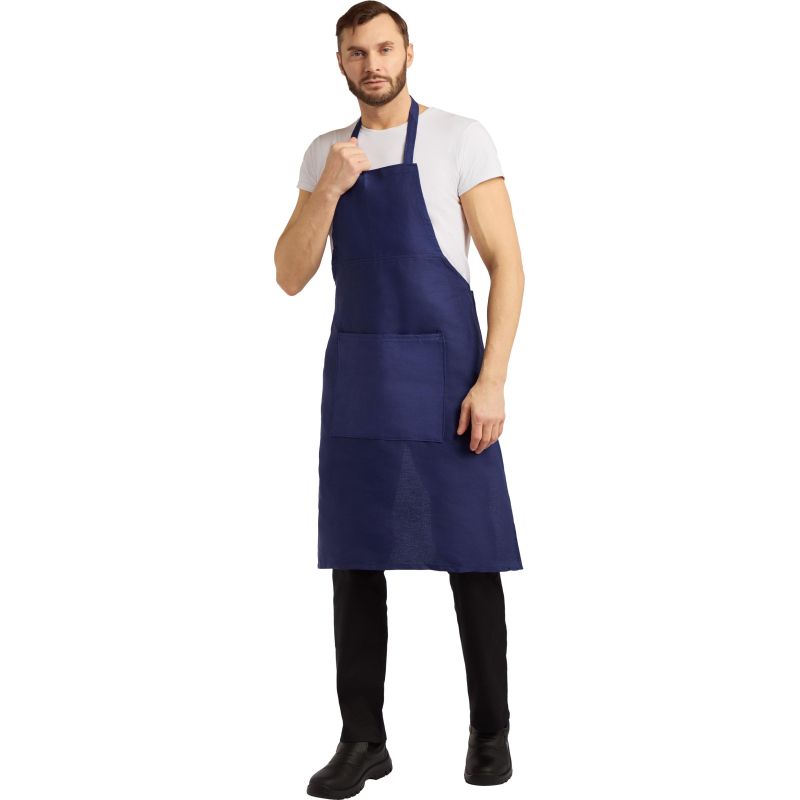 Фартук диагональ темно-синий