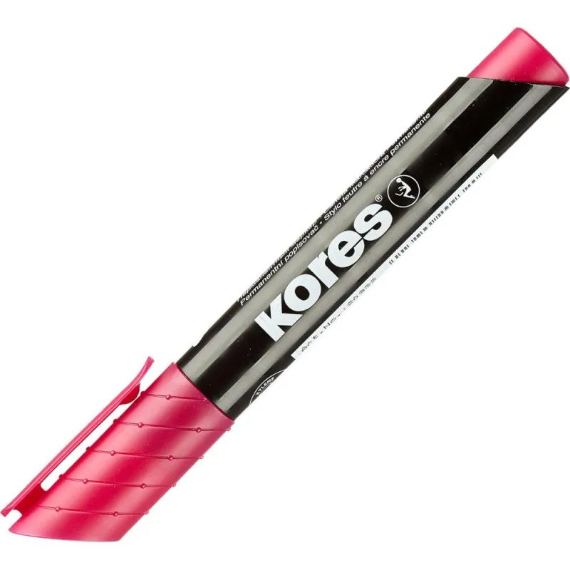 Маркер перманентный KORES набор 6 цв. 1,5-3 мм круглый наконечник &#039;20902