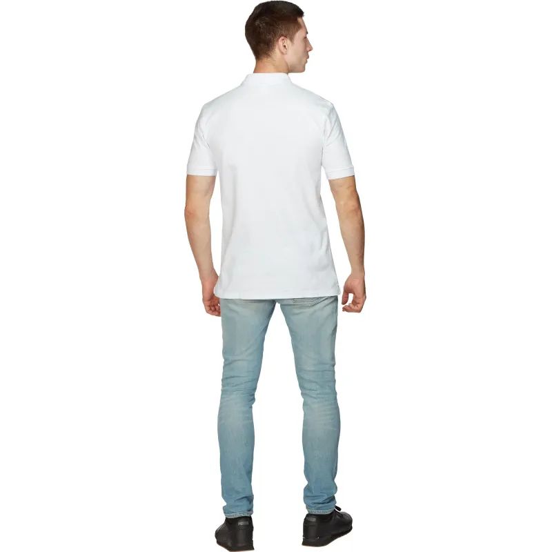 Рубашка Поло (190г.) кор.рукав бел.(XXXL)