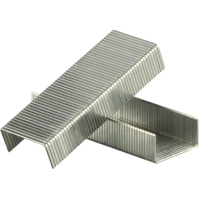 Скобы для степлера N24/6 SAX оцинкованные (2-30 лист.) 1000 шт в упаковке