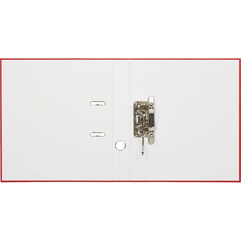 Папка-регистратор ECONOMY ,б/мет.уг,50мм,красн,ПБП1,карм.кор