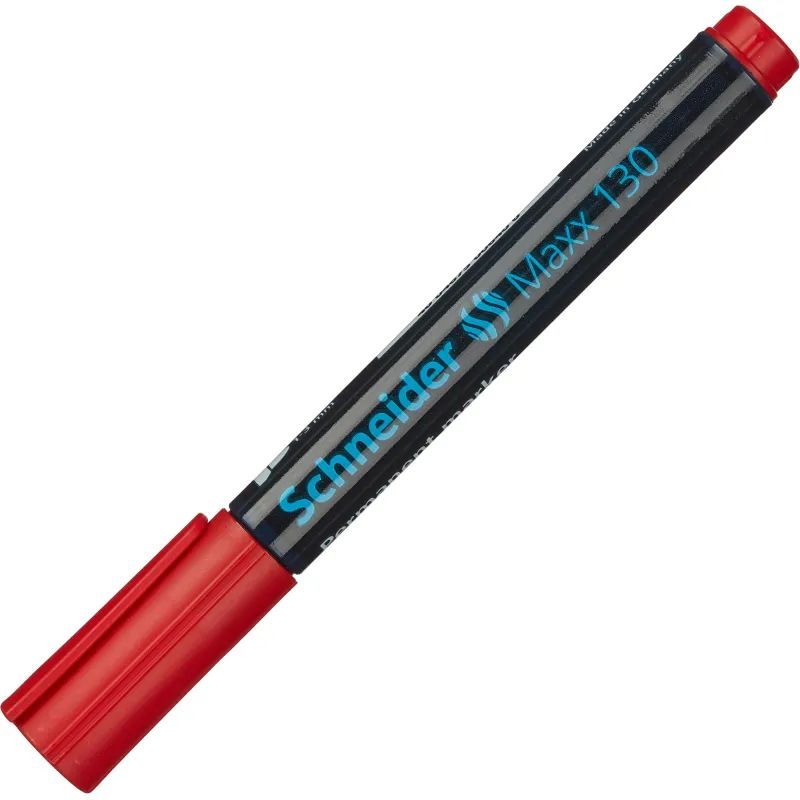 Маркер перманентный SCHNEIDER Maxx 130 набор 4 цв