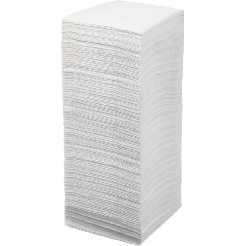 Салфетки бумажные Лилия 24х24 см., 400 листов/уп белы е