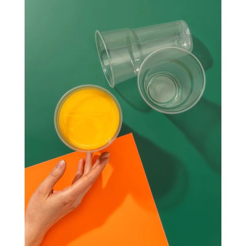 Стакан одноразовый 500мл прозр., для хол/гор. бюджет, КОМУС ПП 50шт/уп