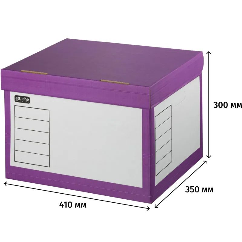 Короб архивный с откидной крышкой 410х350 х300