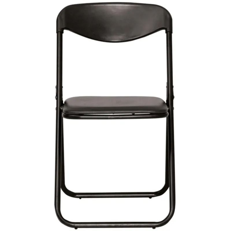 Стул складной UA_JACK BLACK каркас черный, к/з черный V-4