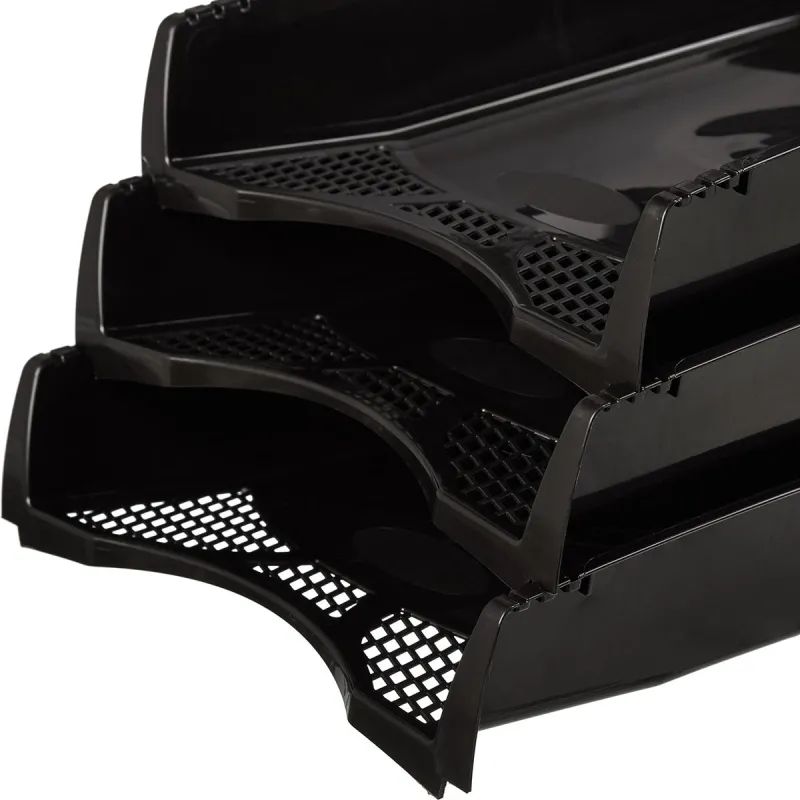 Лоток горизонтальный Attache Economy, черный