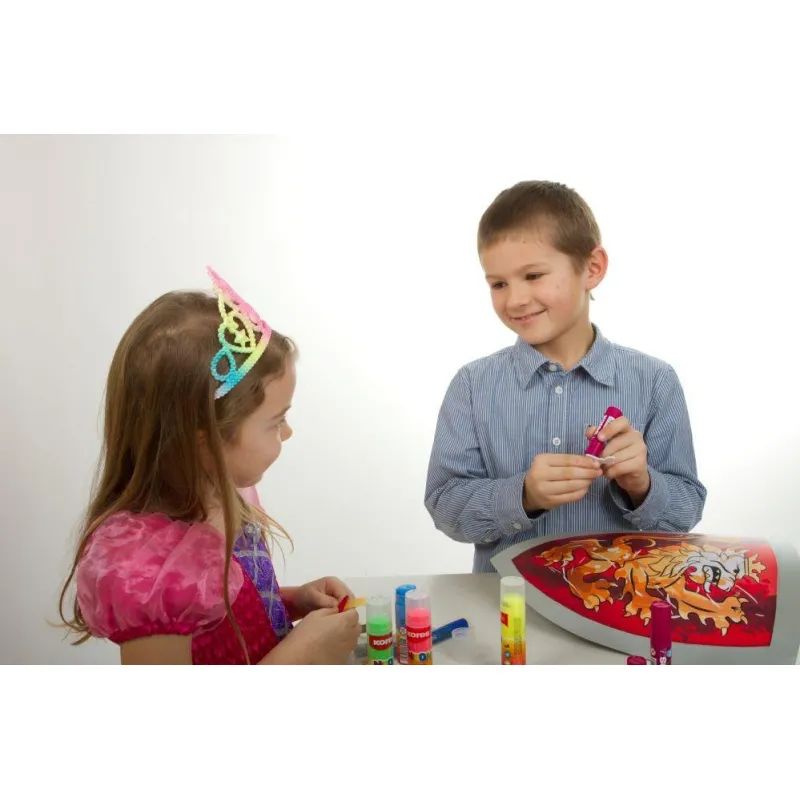 Клей-карандаш  15г KORES Chameleon (исчезающий цвет) &#039;16502