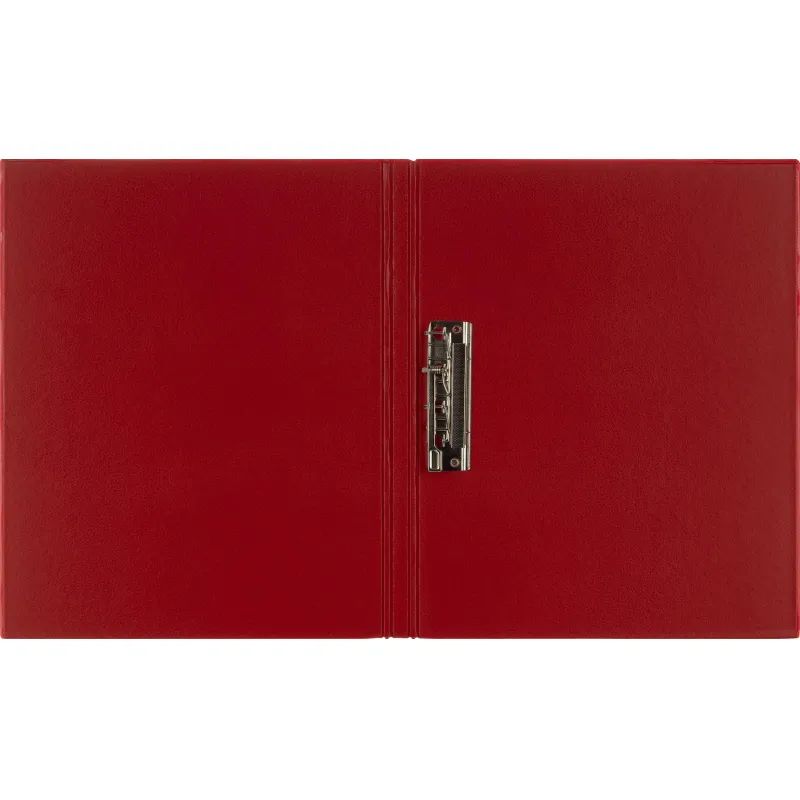 Папка с зажимом красная Дания-Россия