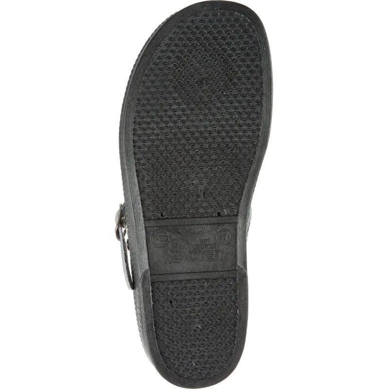 Сабо муж.нат.кожа цв.чёрный(р.45) (10-12-7)