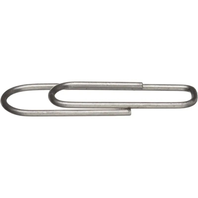 Скрепки Глобус С22-100 металл,без покрытия,22 мм,негофрированные,100 шт/уп