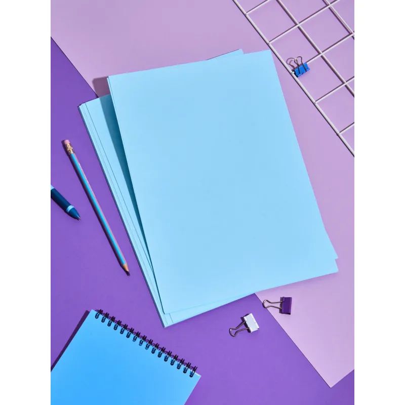 Бумага цветная Комус Color (голубая пастель), 80г, А4, 50 л.