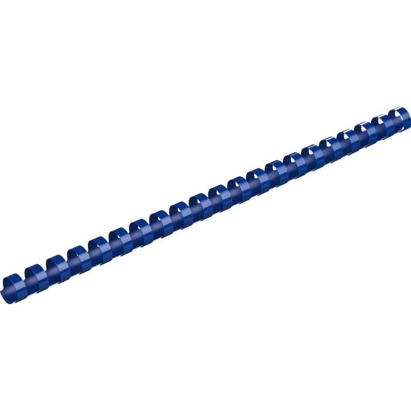 Пружины для переплета пластиковые Promega office 14мм синие 100шт/уп.