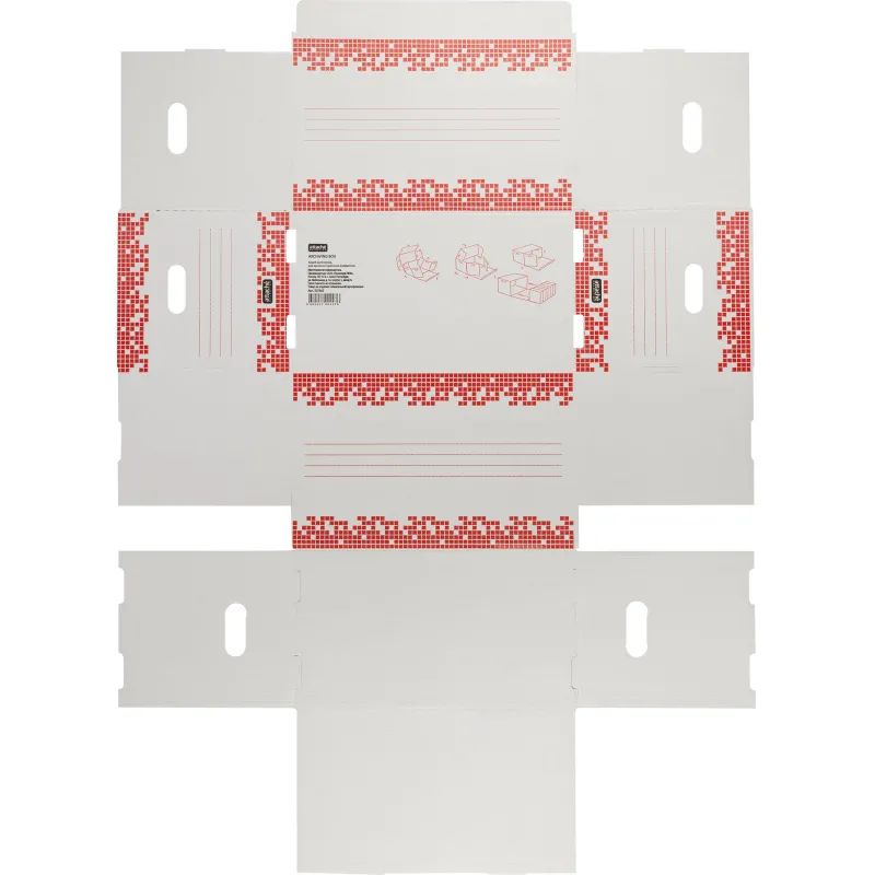 Короб архивный на 10 папок 50мм,откр.сбоку,Attache Selection