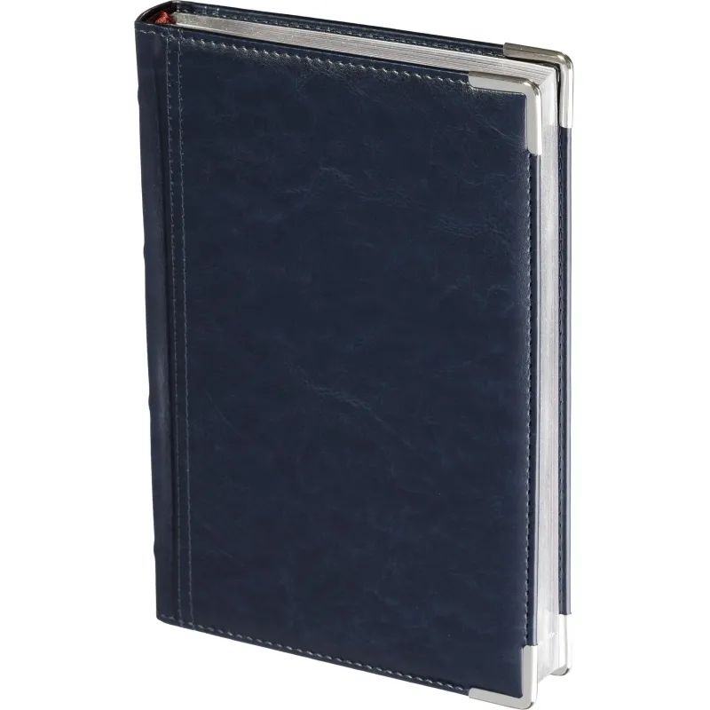 Ежедневник полудатированный А5+, 208л, BOSS темно-синий 3-404/272