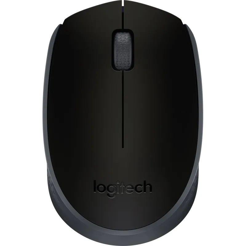 Мышь компьютерная Logitech M171 черная/беспроводная (910-004643/910-004424)