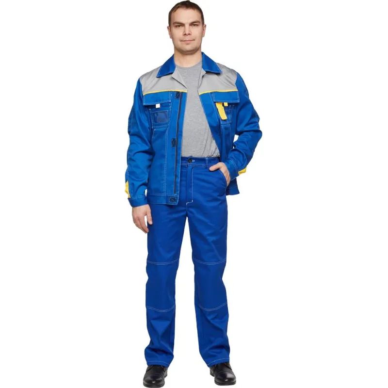 Костюм летний муж л10-КБР вас/сер (р.48-50) 182-188 ( серия л)