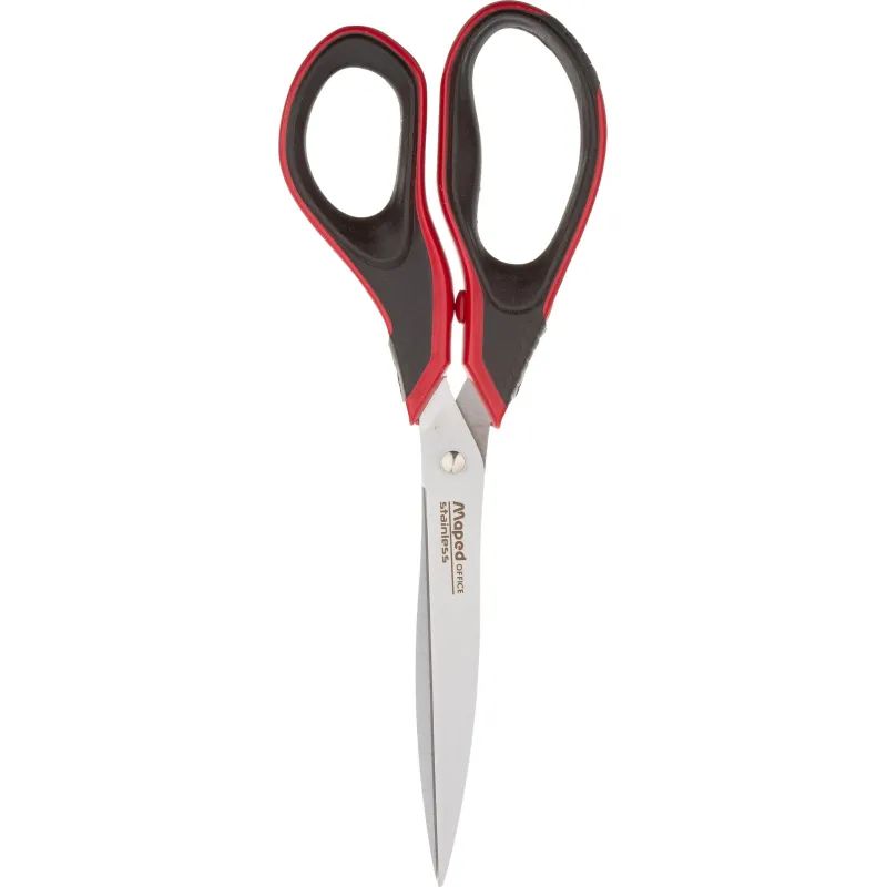 Ножницы Maped ADVANCED SOFT GEL 210мм эргон.ручки,гел.встав,крас/чер,499210