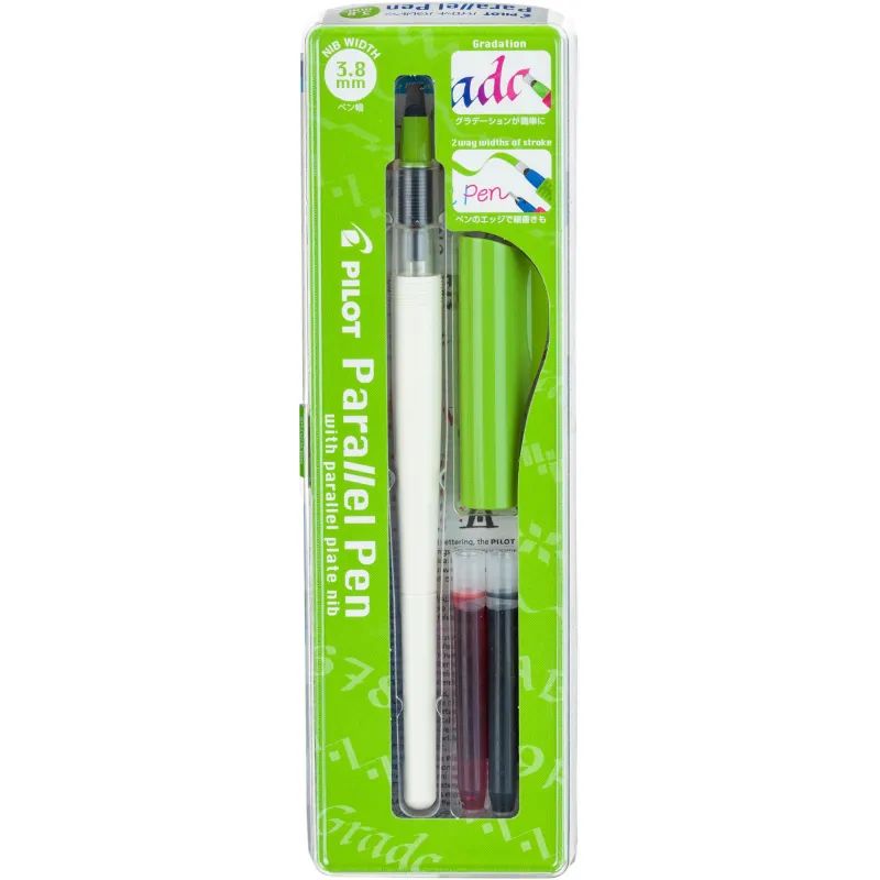 Ручка перьевая для каллиграфии PILOT Parallel Pen, 3,8 мм FP3-38-SS