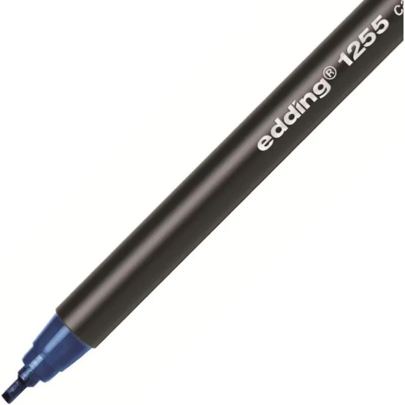 Фломастер для каллиграфии Edding E-1255 calligraphy pen 2.0 син-стал_017