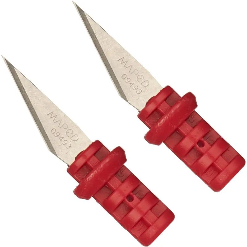 Нож скальпель безопасный Maped EASY CUT, с 3 лез. в комп